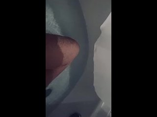 Hung in the bathtub