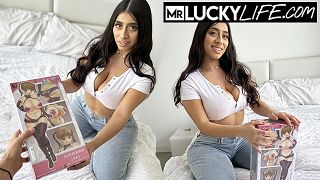 Busty Brunette Violet Myers Serves Horny Dick