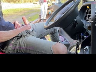 Continuation of the truck stop meeting inside my truck – Part 2 with growing tension