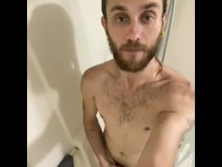 Touching myself in the shower