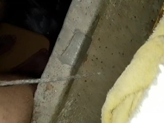 Hippie piss!! Balcony 3