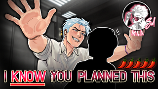 Sucking Your Rival's Cock While You're Trapped in an Elevator