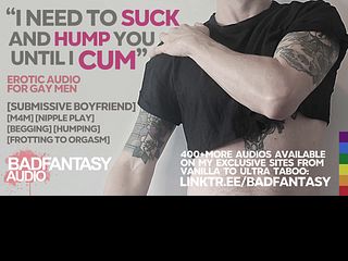Boyfriend Soothes Himself With Your Emotional-Support Nipples After a Bad Dream [M4M] [Submissive Speaker] [Erotic Roleplay Gay ASMR Audio] [Humping]