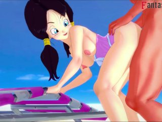 Videl fucking with Roshi in front of 18 3 DB Zex 7 Full Mobie on patreon: Fantasyking3