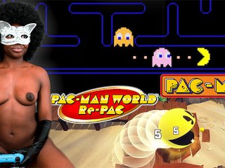 Original Pac-Man Vs. PAC-MAN WORLD Re-PAC with Ebony Butts (Let's Play Both And Compare!)