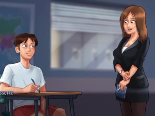 French Teacher Sneaky Link (Summertime Saga Gameplay)