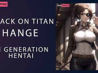 PornJourney Hentai : Attack On Titan Anime Hange Porn
