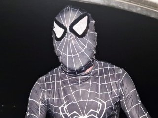SPERM WEBS: I FUCKED SPIDER-MAN SO HE COULD RECOVER THE ABILITY TO SHOOT WEBS!!!