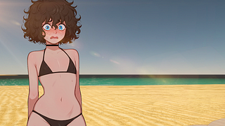 MY FEMBOY ROOMMATE PART 2: "Beach Day!"
