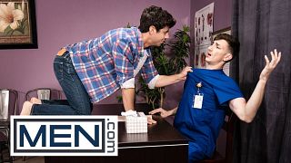 MEN - Kaleb Stryker Visits Nurse Michael Jackman And Gets Tender Care With Rough Rewards