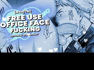 Getting Throatfucked as a Free Use Office Toy | AUDIO EROTICA FOR GAY MEN