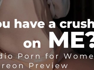 Lesbian ASMR Audio Porn No way! I have a crush on you! Patreon Preview
