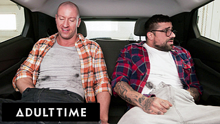 ADULT TIME - Buddies Alex & Cam Crawford Fix Car Then Jerk Off In The Backseat Before Road Trip