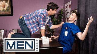 MEN - Nurse Michael Jackman Treats Kaleb Stryker To A Very Hands On Recovery Session