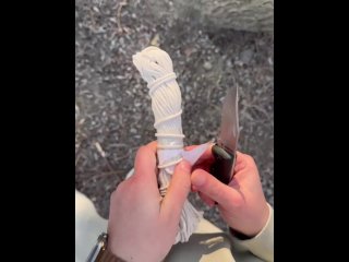 SURVIVAL bushcraft skills: camping lifehacks outdoors forest asmr