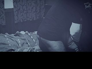 culeando a maricon pasiva en la cama crossdresser