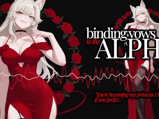 F4A Erotic Audio Vows to the Alpha Futanari Pegging Roleplay